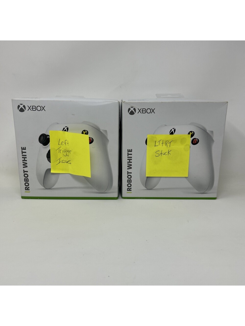 Microsoft Xbox Series x/S Robot White Wireless Controller - FAULTY - STICK DRIFT